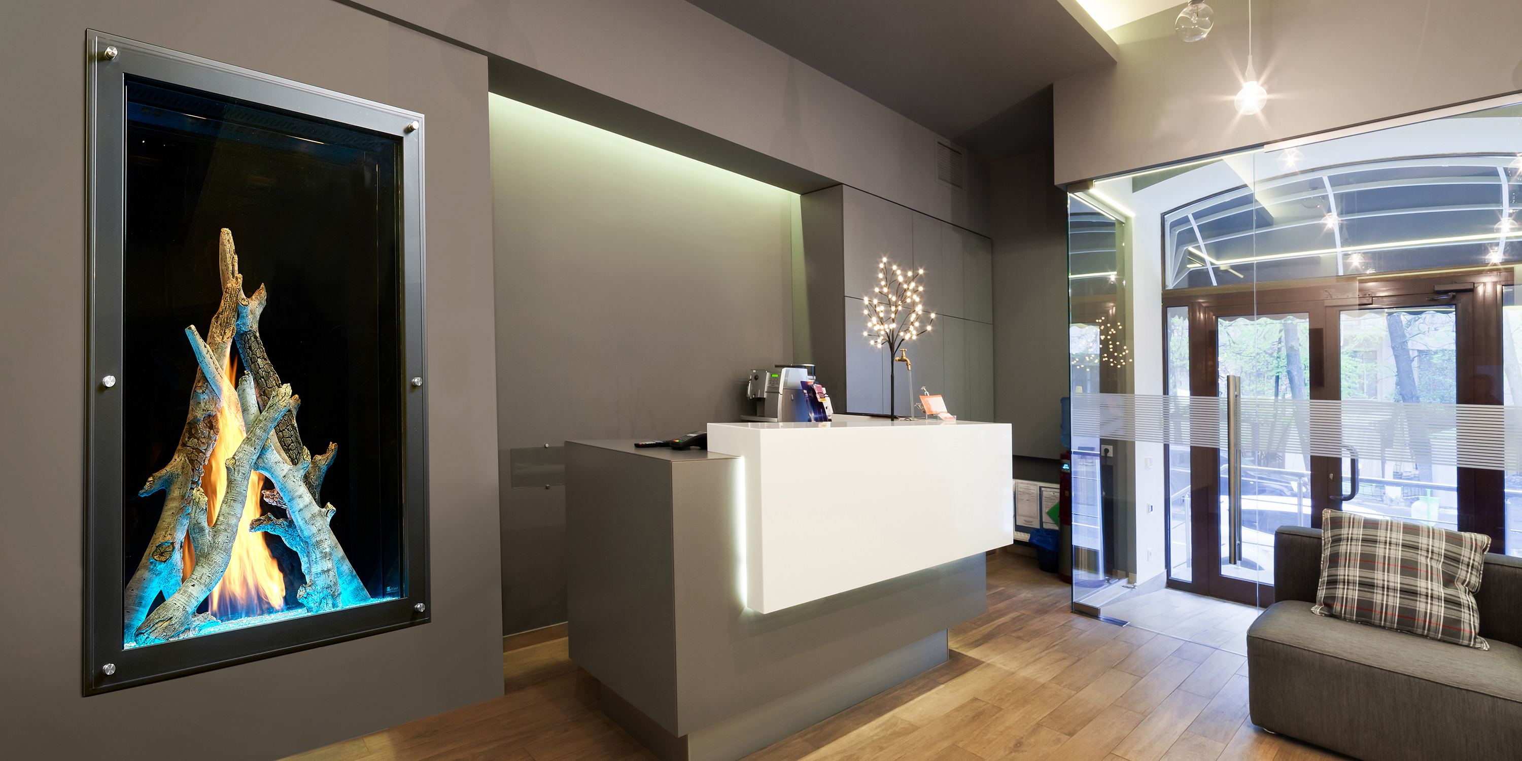 Modern Interior Design Lobby At Dental Clinic Davinci